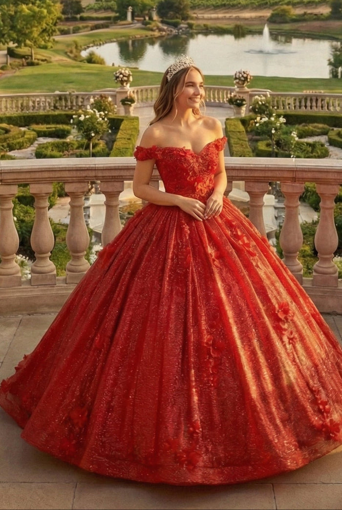 Plus Size Ball Gown in Yellow | Formal Quinceanera Dress