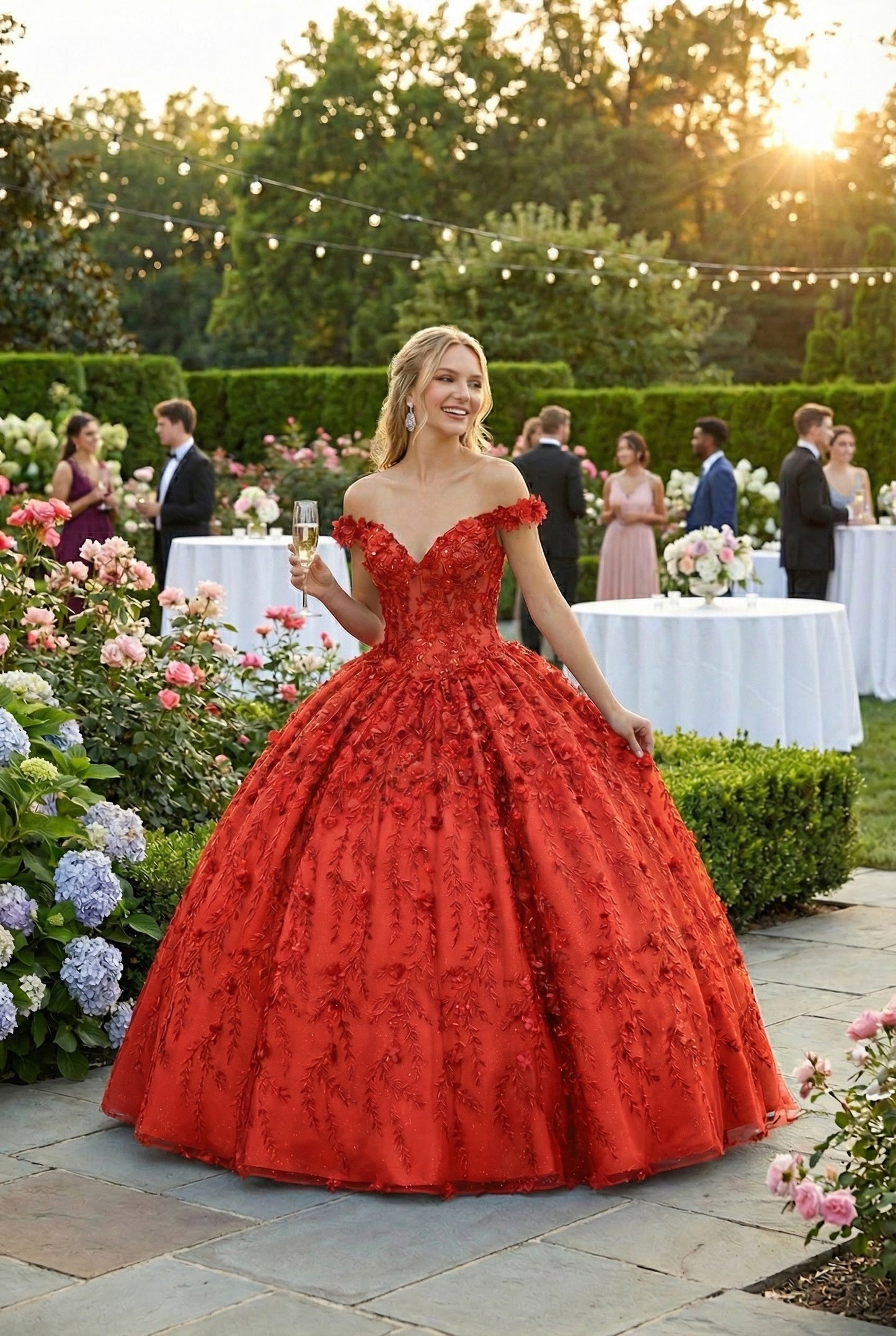 Plus Size Ball Gown in Lilac | Formal Quinceanera Dress by LK172