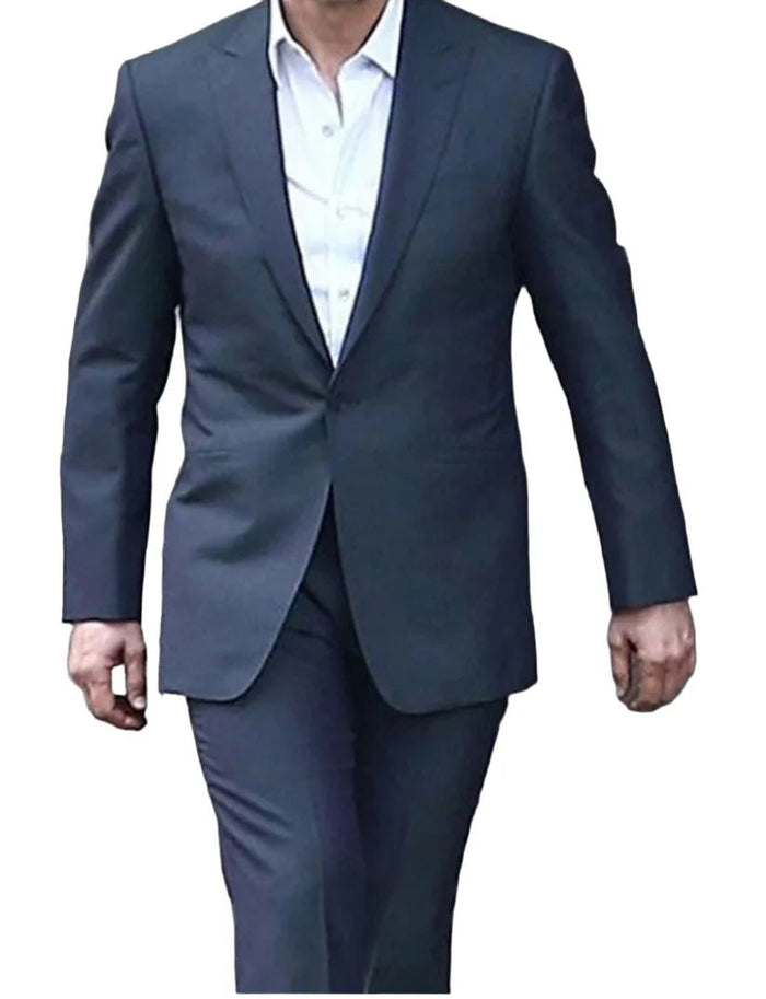Men’s Mission Impossible Ghost Protocol Suit – Tom Cruise Blue Celebrity Suit