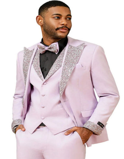 Gray and Pink Prom Tuxedo Gray and Pink Prom Tuxedo