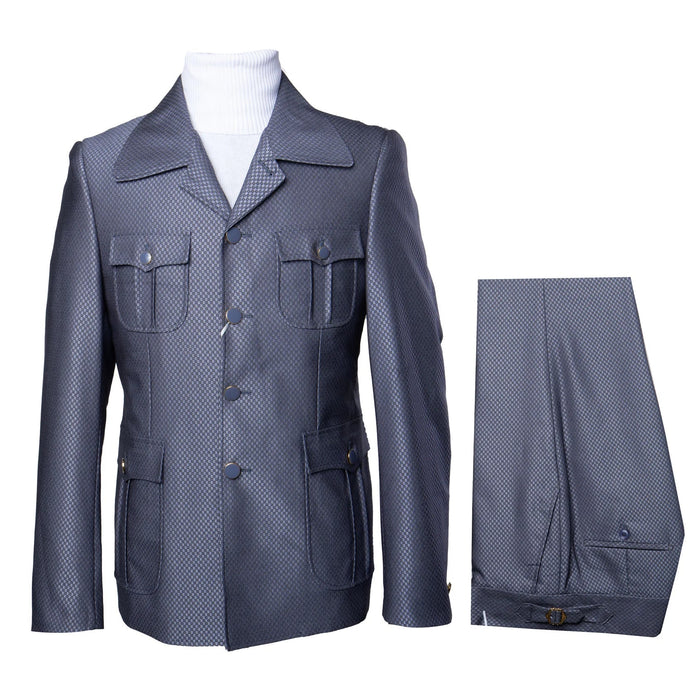 Rossi Man Duke Casual Two Piece Grey Color Suit