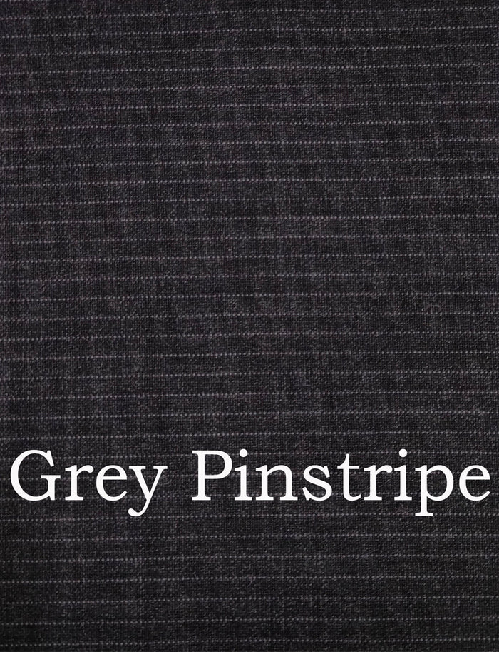 Men’s Grey Pinstripe Suit – Daniel Craig Inspired Classic Business Suit