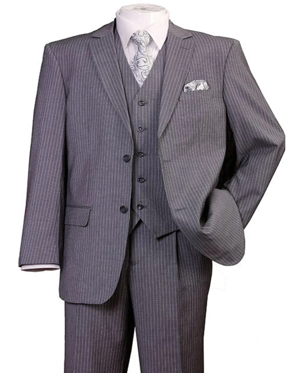 1920s Mens Suit - 1920s Mens Outfit - 1920s costume Bold Pinstripe Sui