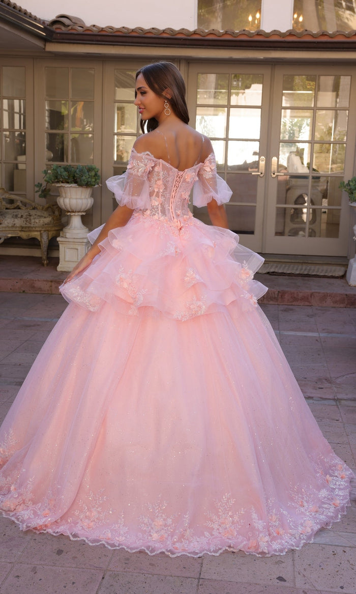 Nox Anabel H1360 Two Piece Quinceanera Dress Removable-Skirt Formal Ball Gown