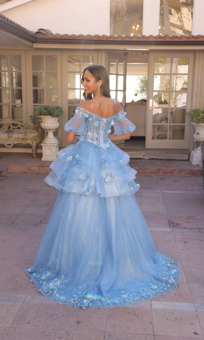 Nox Anabel H1360 Two Piece Quinceanera Dress Removable-Skirt Formal Ball Gown