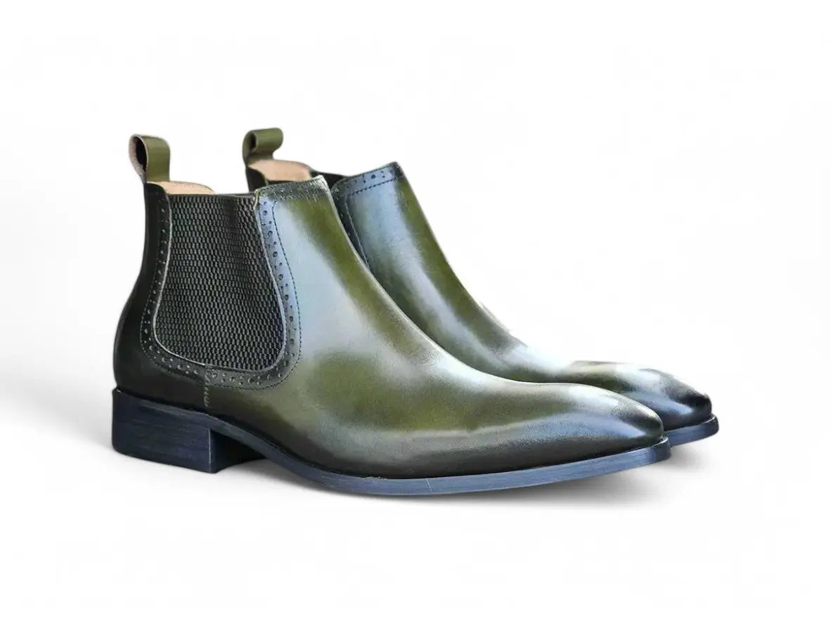 Hand Burnished Chelsea Boots Carrucci