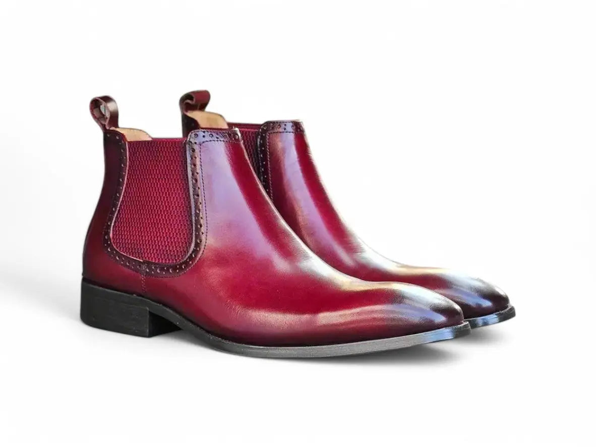 Hand Burnished Chelsea Boots Carrucci