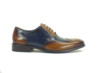 Hand Finished Wingtip Medallion Oxford Carrucci
