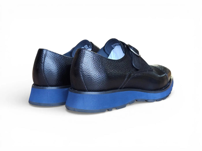 Hybrid Cap Toe Monk Strap Shoes
