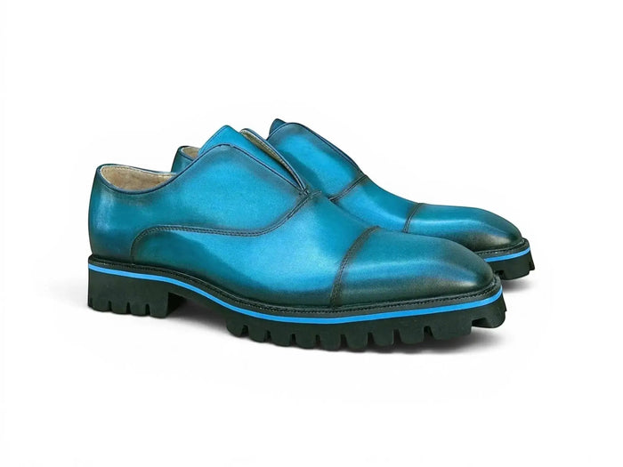Hybrid Lug Laceless Oxford