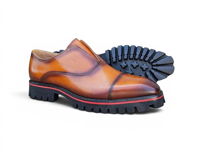 Hybrid Lug Laceless Oxford