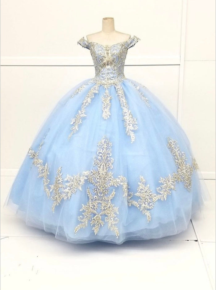 Chicas HF3008 Glitter Quinceañera Burgundy BallDress Tulle Dress