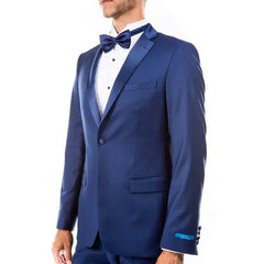 Mens Indigo Tuxedo 2Pc Hybrid Fit By Sean Alexander - Men's Tuxedo USA