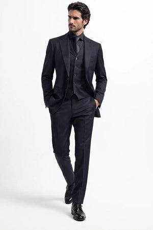  John Wick Vested Black Suit