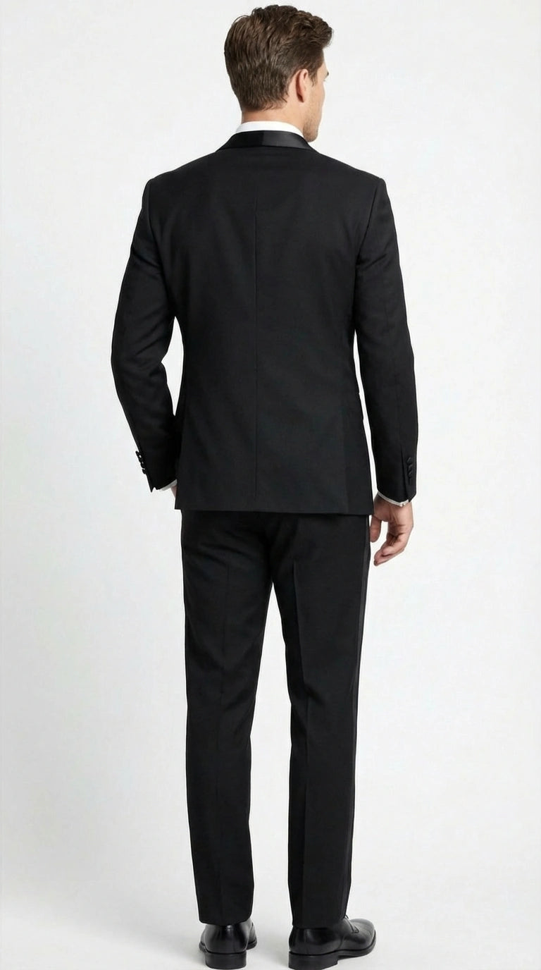  John Wick Vested Black Suit