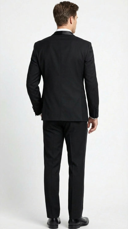  John Wick Vested Black Suit