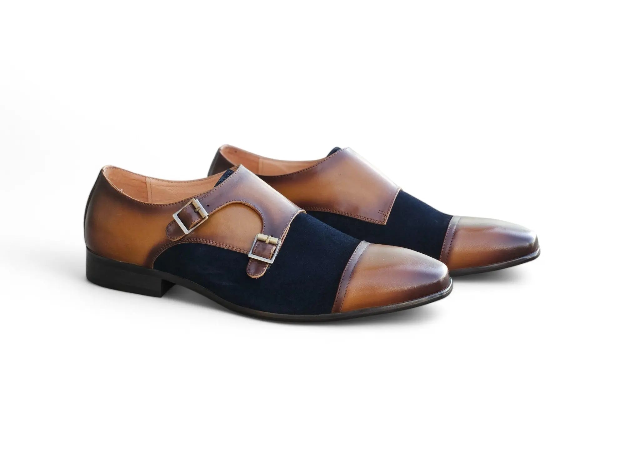 KS524-16SC Double Monk Strap Carrucci