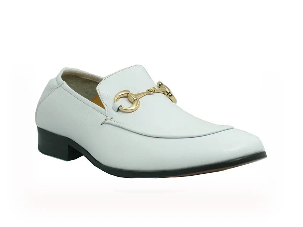 KS525-305 Soft Leather Casual Buckle Loafer/Mule Carrucci