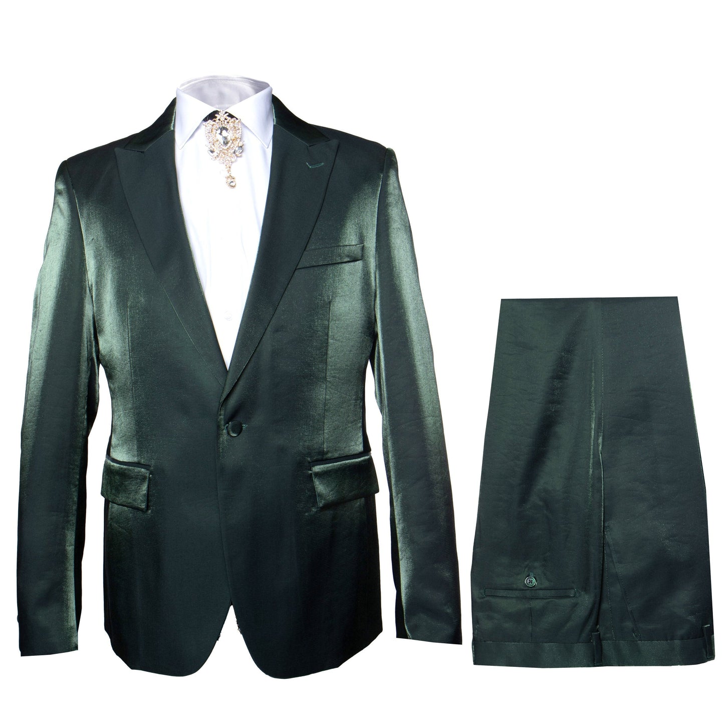 Rossi Man LEO RM1611 Slim Fit 3-Piece Suit for Men | Modern Tailored Formalwear