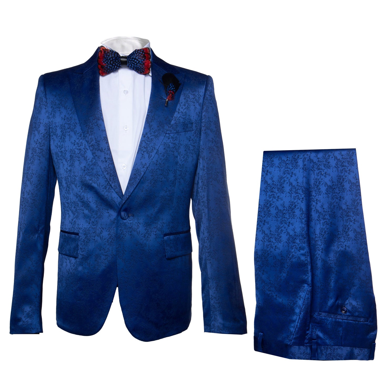 Rossi Man Leo Suit RM1906 ?? Modern Slim Fit 2-Piece Suit for Men | Stylish Formal Wear