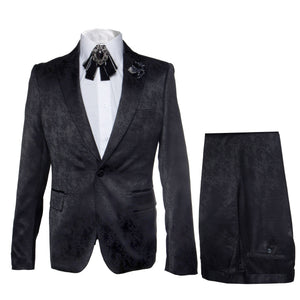 Rossi Man Leo RM1907 ?? Men's Modern Slim Fit 2-Piece Suit | Stylish Formal
