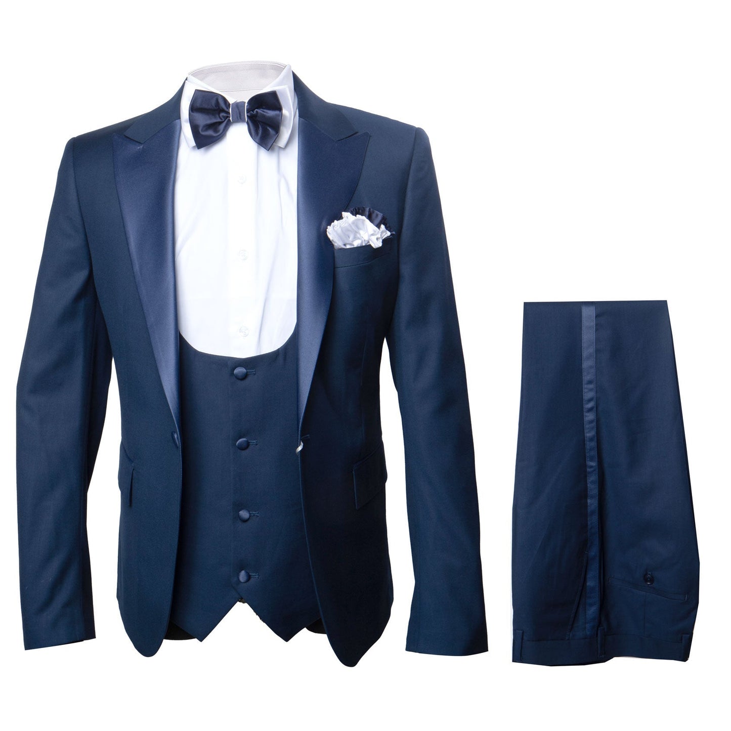 Rossi Man Leo Tuxedo RM1102 ?? Modern 3-Piece Formal Suit for Men | Stylish Tuxedo Set