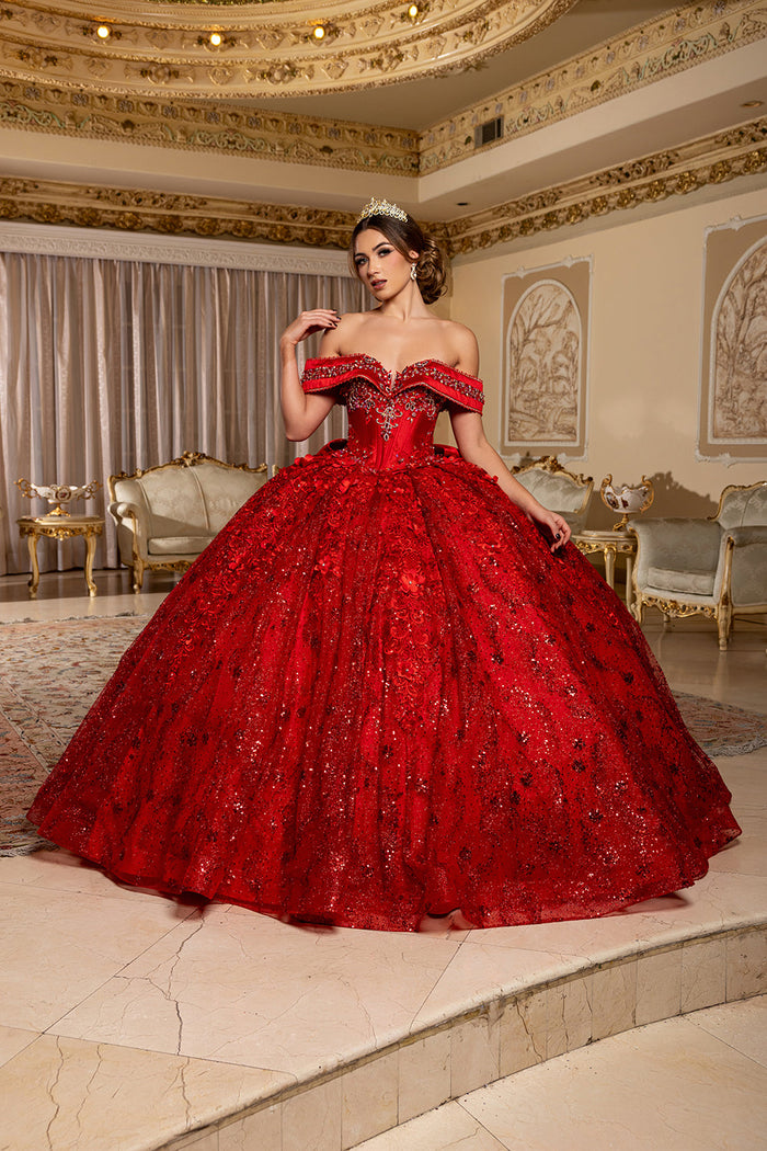 Gala Dress Sweetheart Off The Shoulder Ball Gown By Layla K LK277