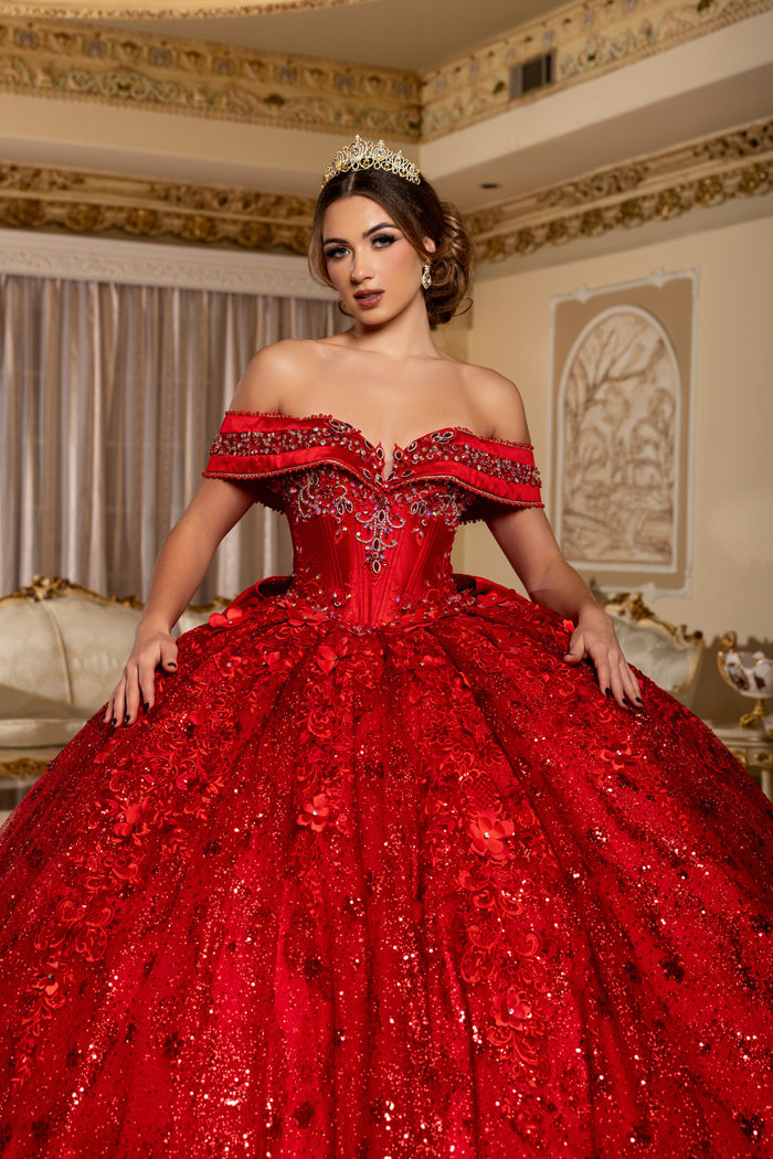 Gala Dress Sweetheart Off The Shoulder Ball Gown By Layla K LK277