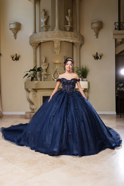 Sweet 16 Dress Off The Shoulder Embellished Ball Gown By Layla K LK278