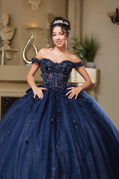 Sweet 16 Dress Off The Shoulder Embellished Ball Gown By Layla K LK278