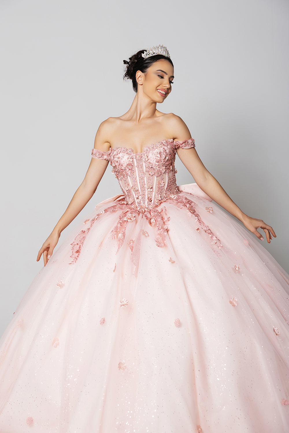 Sweet 16 Dress Off The Shoulder Embellished Ball Gown By Layla K LK278