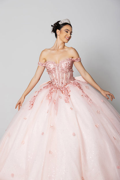 Sweet 16 Dress Off The Shoulder Embellished Ball Gown By Layla K LK278