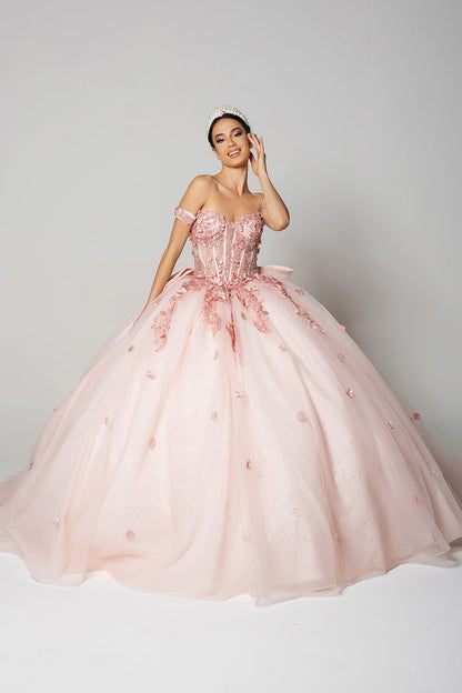 Sweet 16 Dress Off The Shoulder Embellished Ball Gown By Layla K LK278