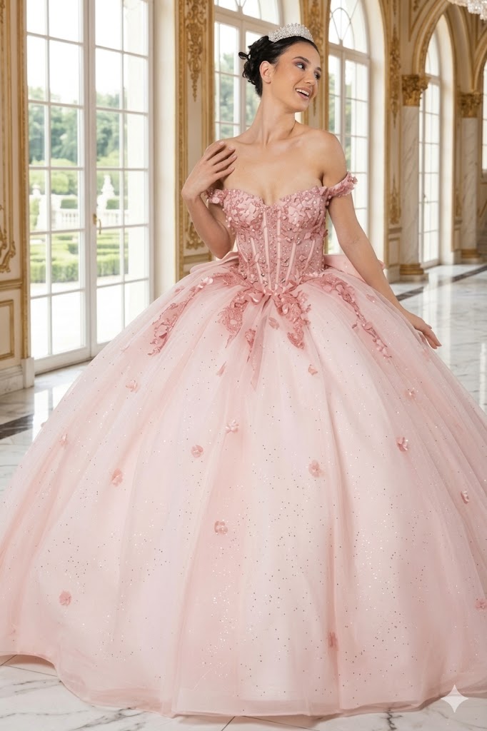 Sweet 16 Dress Off The Shoulder Embellished Ball Gown By Layla K LK278