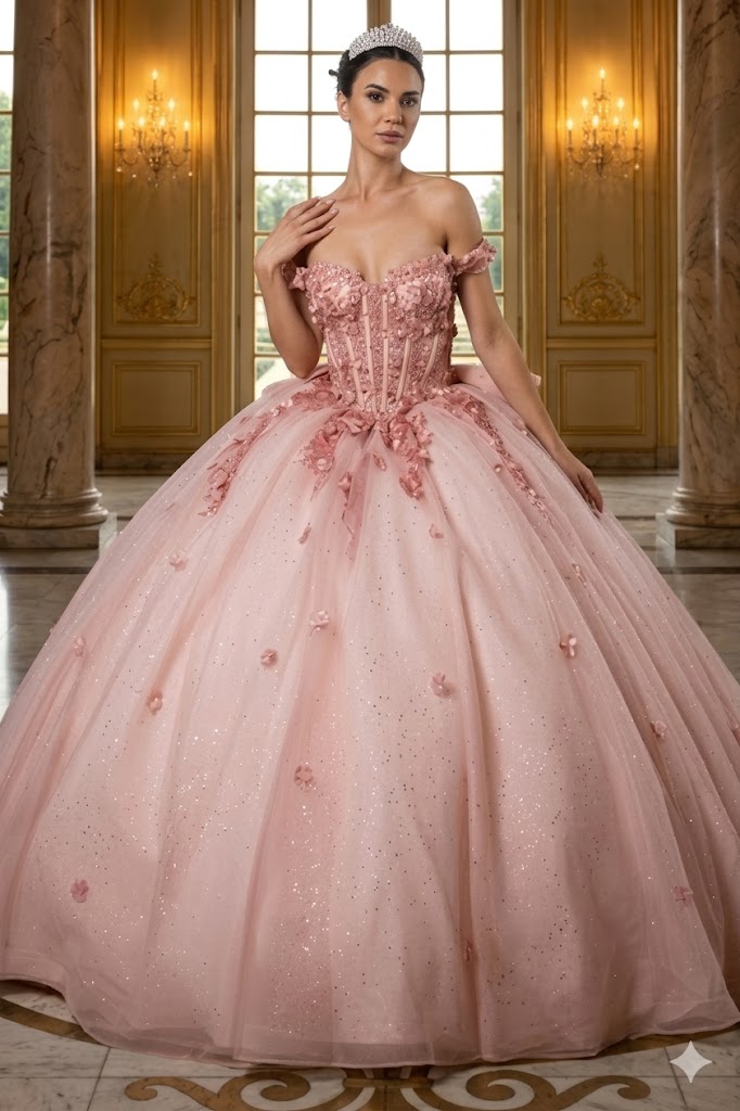 Sweet 16 Dress Off The Shoulder Embellished Ball Gown By Layla K LK278