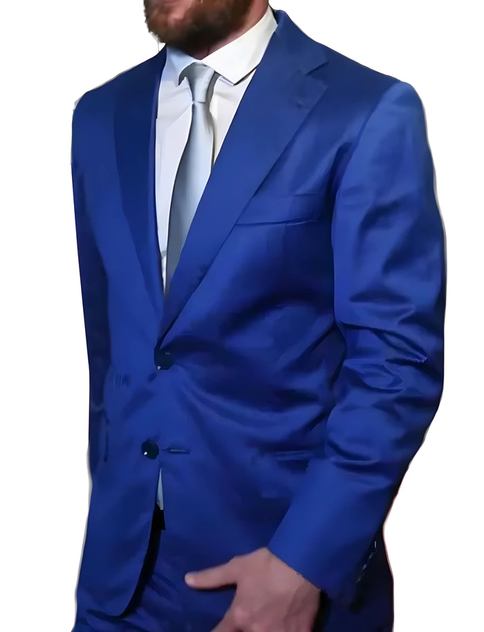 Men’s Lionel Andres Messi Blue Suit – Elegant Celebrity Inspired Formal Suit