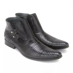 los-altos-black-genuine-lizard-ankle-boot