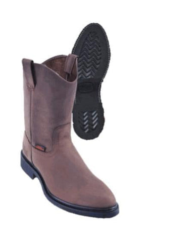 Los Altos Boot Nubuck With Vibrum Sole Work Boot ~ Botine Para Hombre