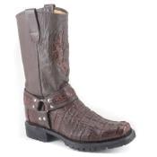 Los Altos Brown Genuine Crocodile