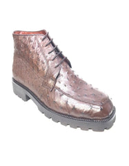 los-altos-brown-ostrich-quill-all-over-lace-up-ankle-boots