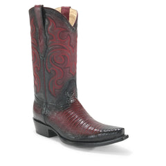 los-altos-burgundy-teju-lizard-snip-toe-boots