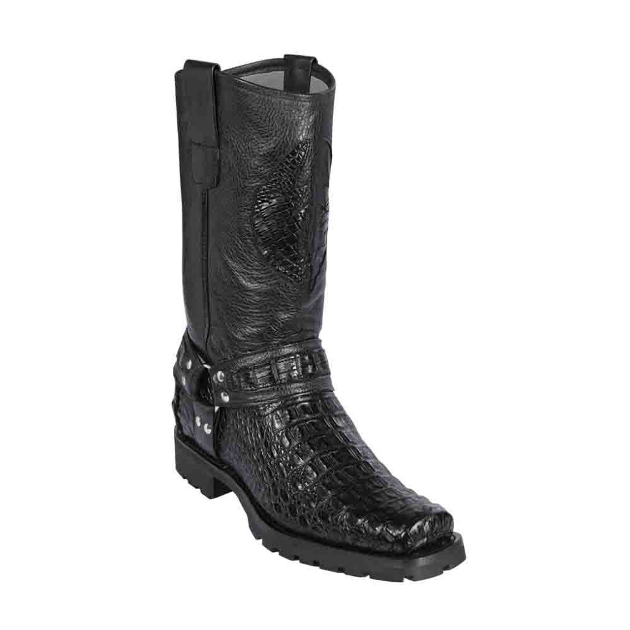 Botas Biker de Piel Original Color Cafe Graso - Los Altos Boots main image 1