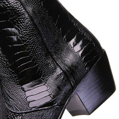 los-altos-mens-black-genuine-ostrich-leg-leather-ankle-boots
