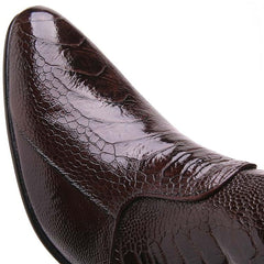 los-altos-mens-brown-genuine-ostrich-leg-leather-ankle-boots