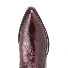 los-altos-mens-burgundy-genuine-eel-skin-j-toe-boots
