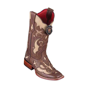 Los Altos Teju Lizard Oryx Square Toe Womenƒ??s Boot