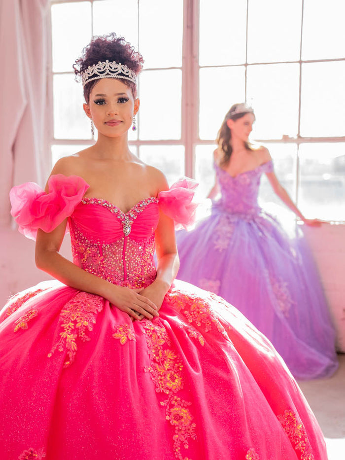 Off Shoulder Sweetheart Quinceanera Dress Corset Ball Gown by Calla SCL30012