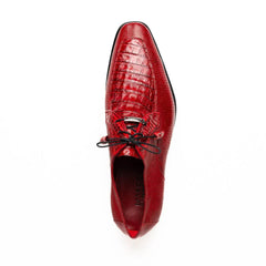 marco-di-milano-merida-red-oxfords-lizard-caiman-crocodile-shoes