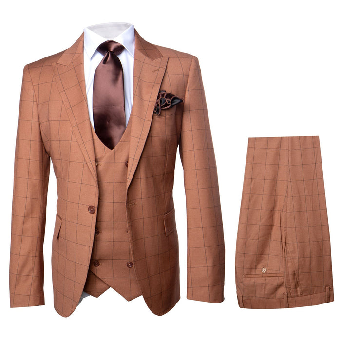 Rossi Man MAX RM1786 Slim Fit 3-Piece Suit ?? A Modern and Elegant Suit for Men