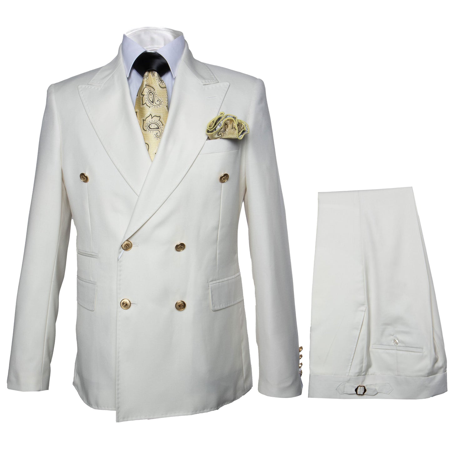 Rossi Man Milano RM1770 ?? Men's Modern Slim Fit 3-Piece Suit | Formal